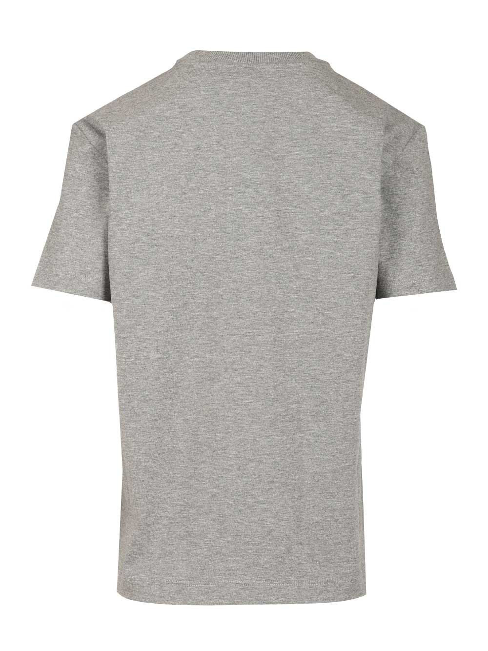 Fendi Roma Embroidery T-Shirt Grey - 2