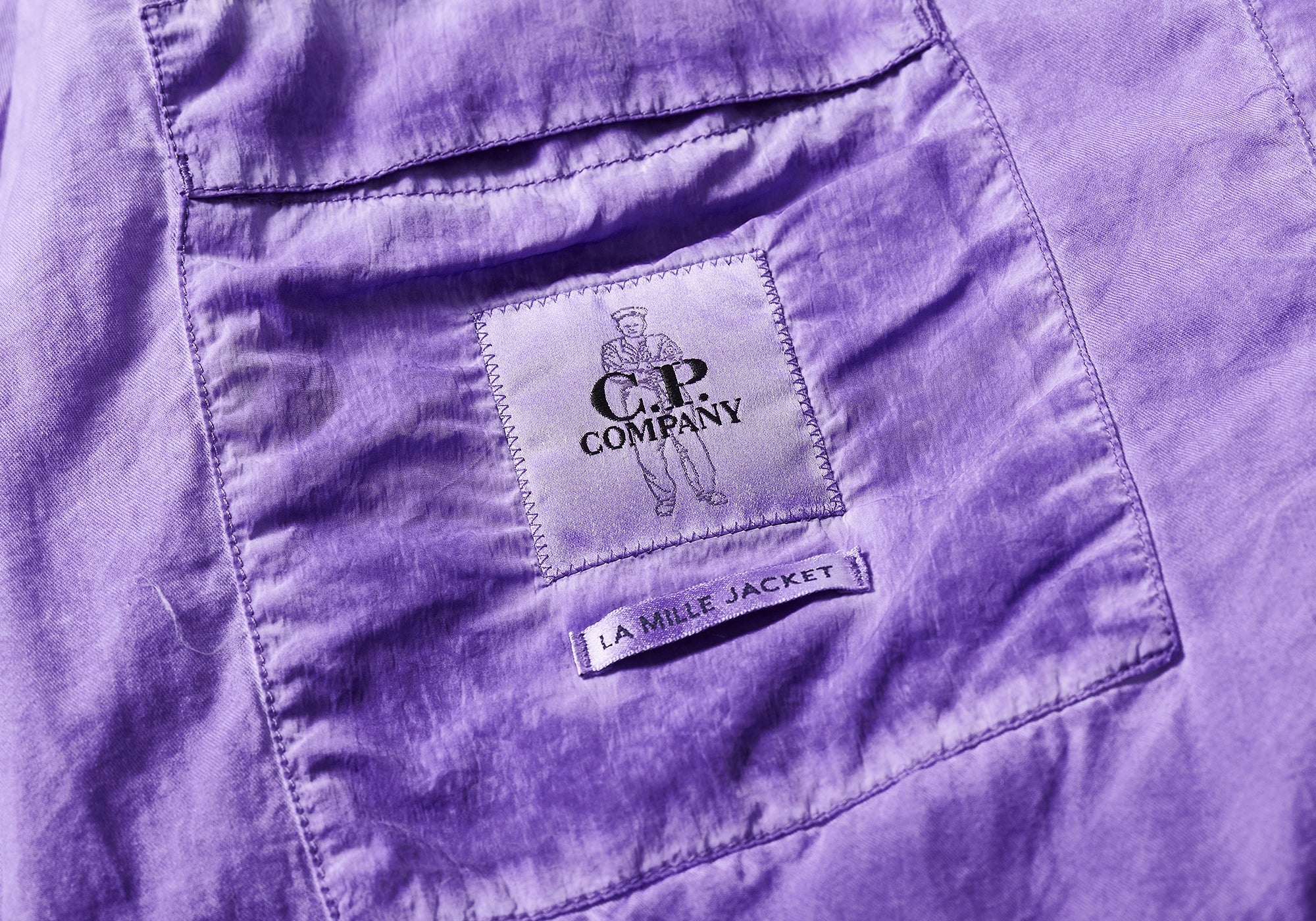 PALACE C.P. COMPANY SHELL GOGGLE JACKET PURPLE - 10