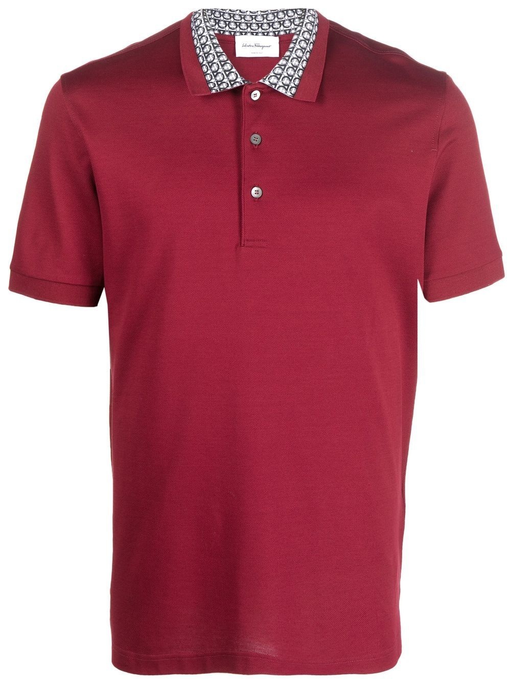 short sleeve polo shirt - 1