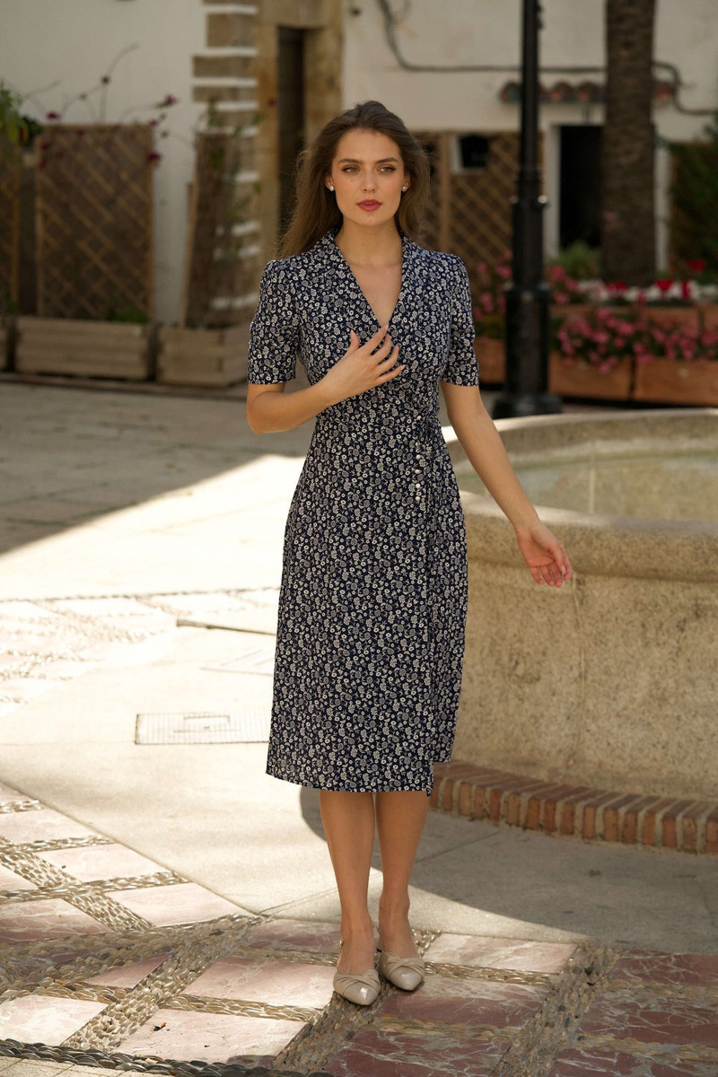 Gracelyn Wrap Dress 4