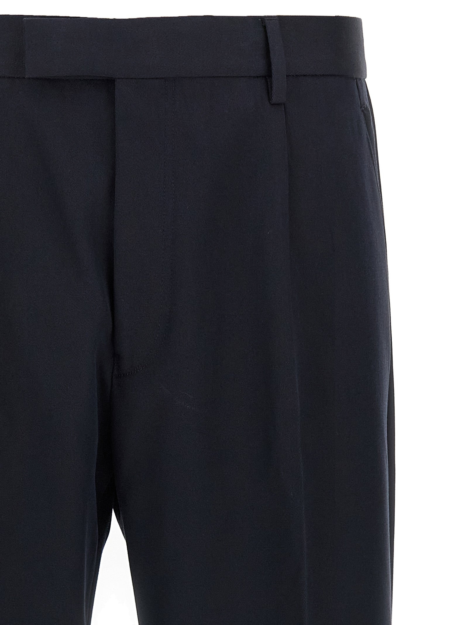 Cotton Wool Pants Blue - 3