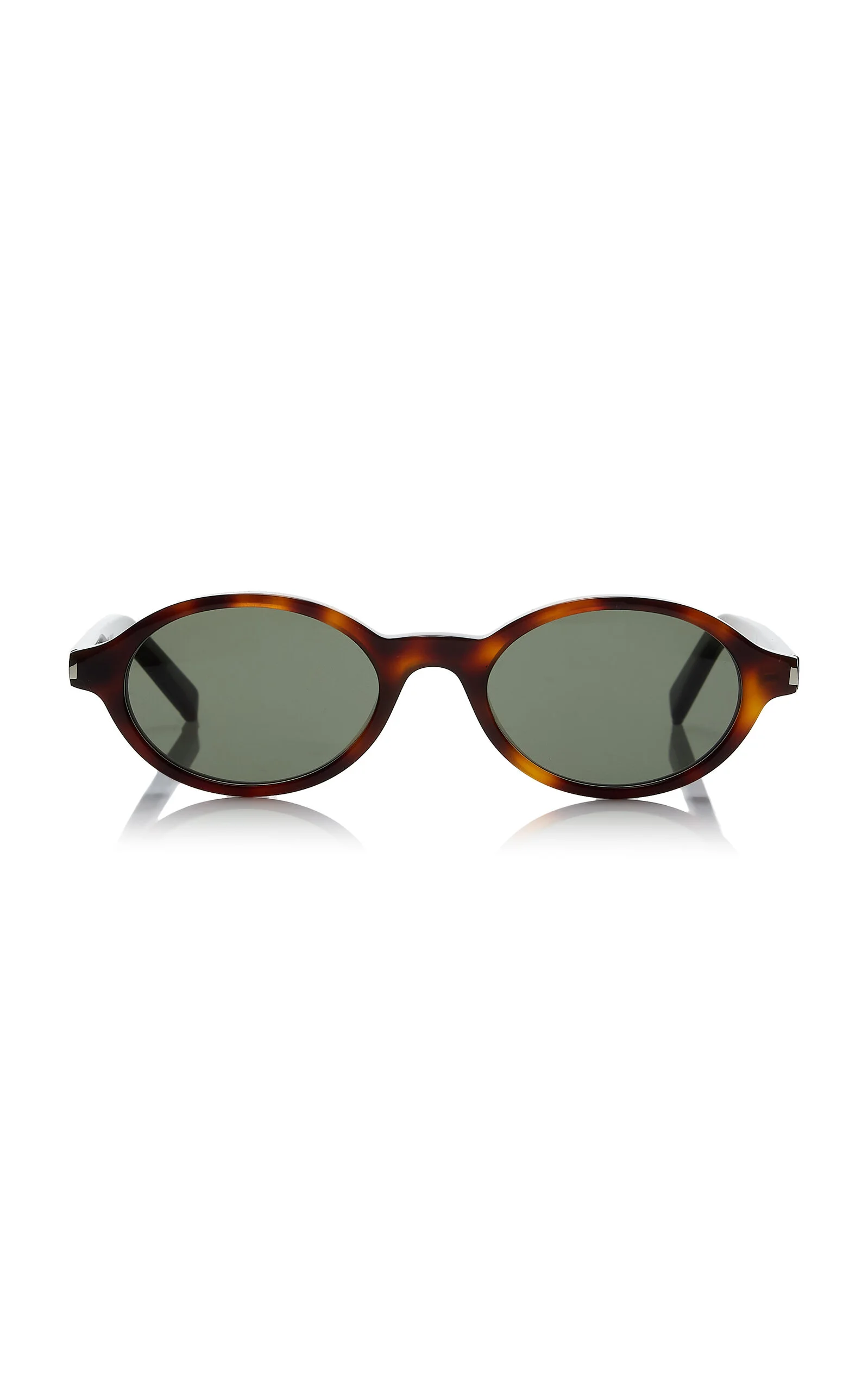 Jeanne Round-Frame Acetate Sunglasses brown - 1