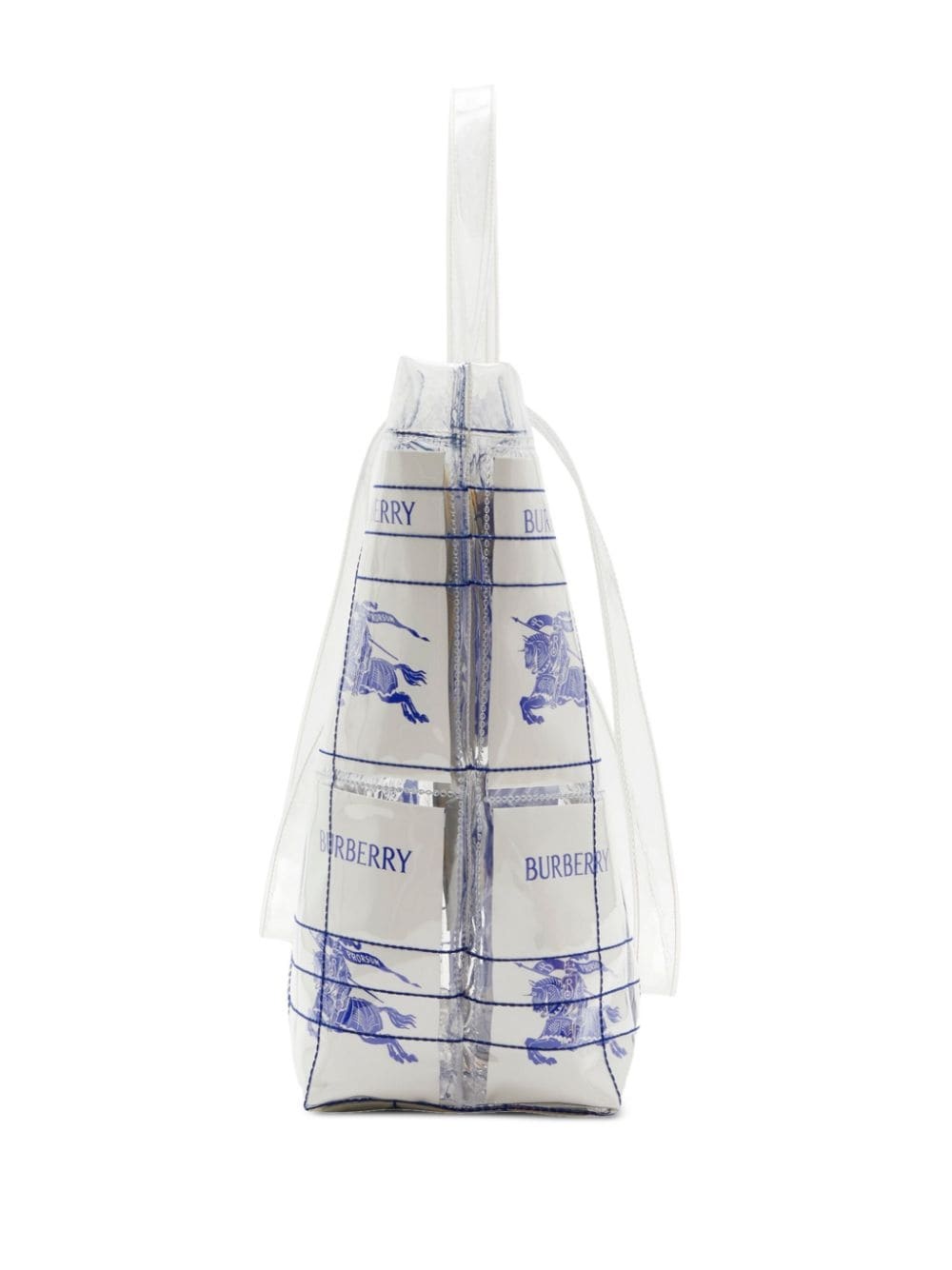 EKD logo-tag transparent tote bag - 3