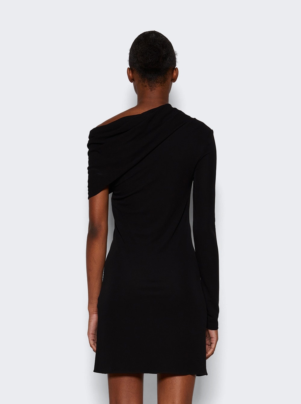Assymetric Dress Black - 5