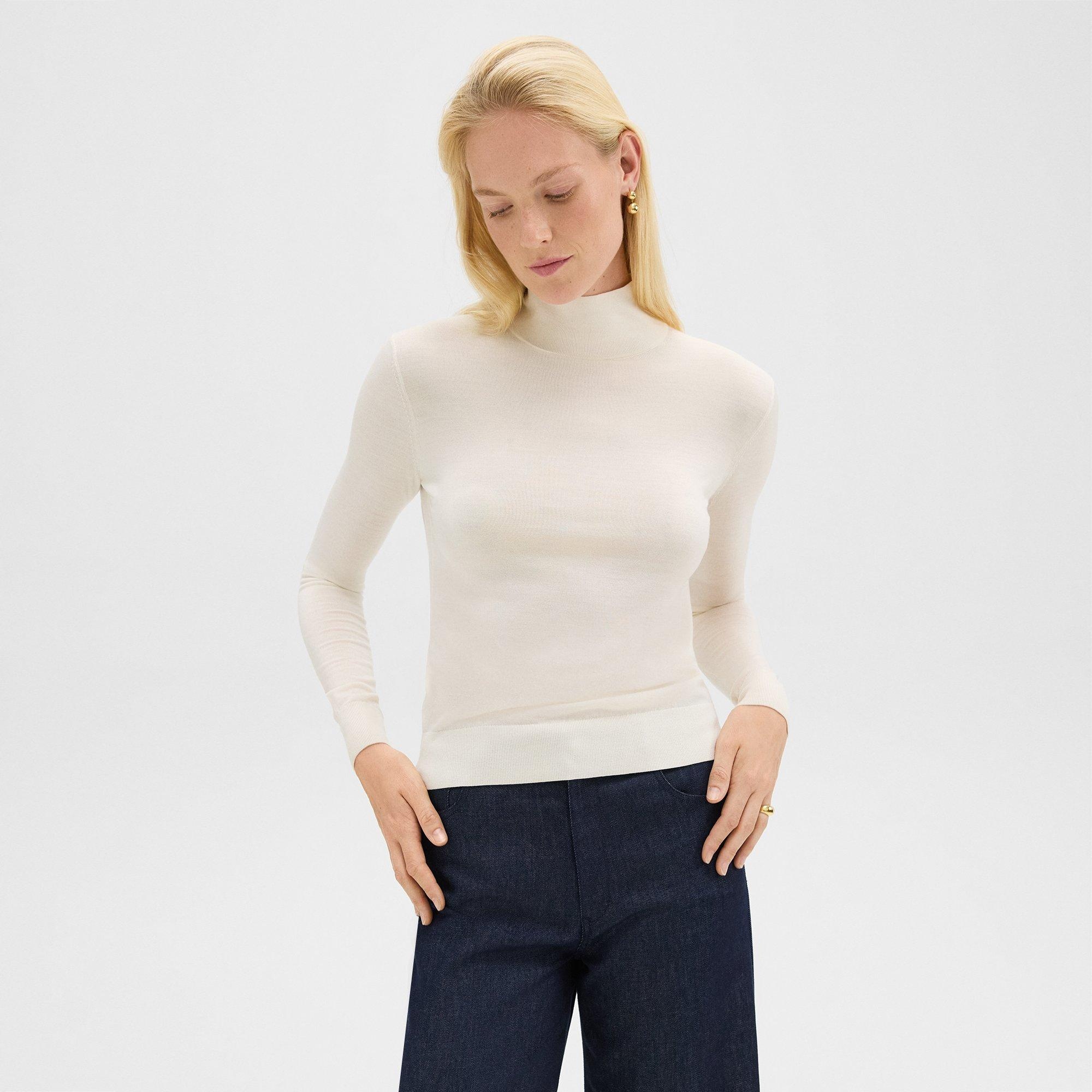 Turtleneck Sweater in Regal Wool - 3