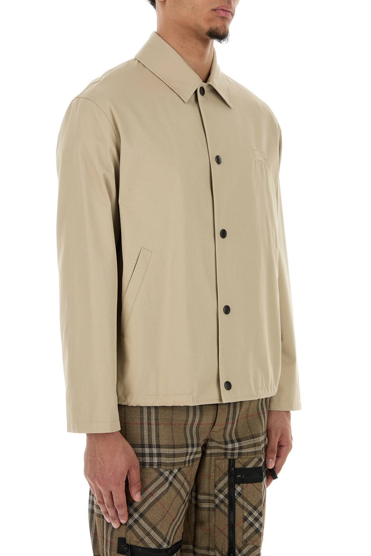 Cappuccino gabardine jacket - 3