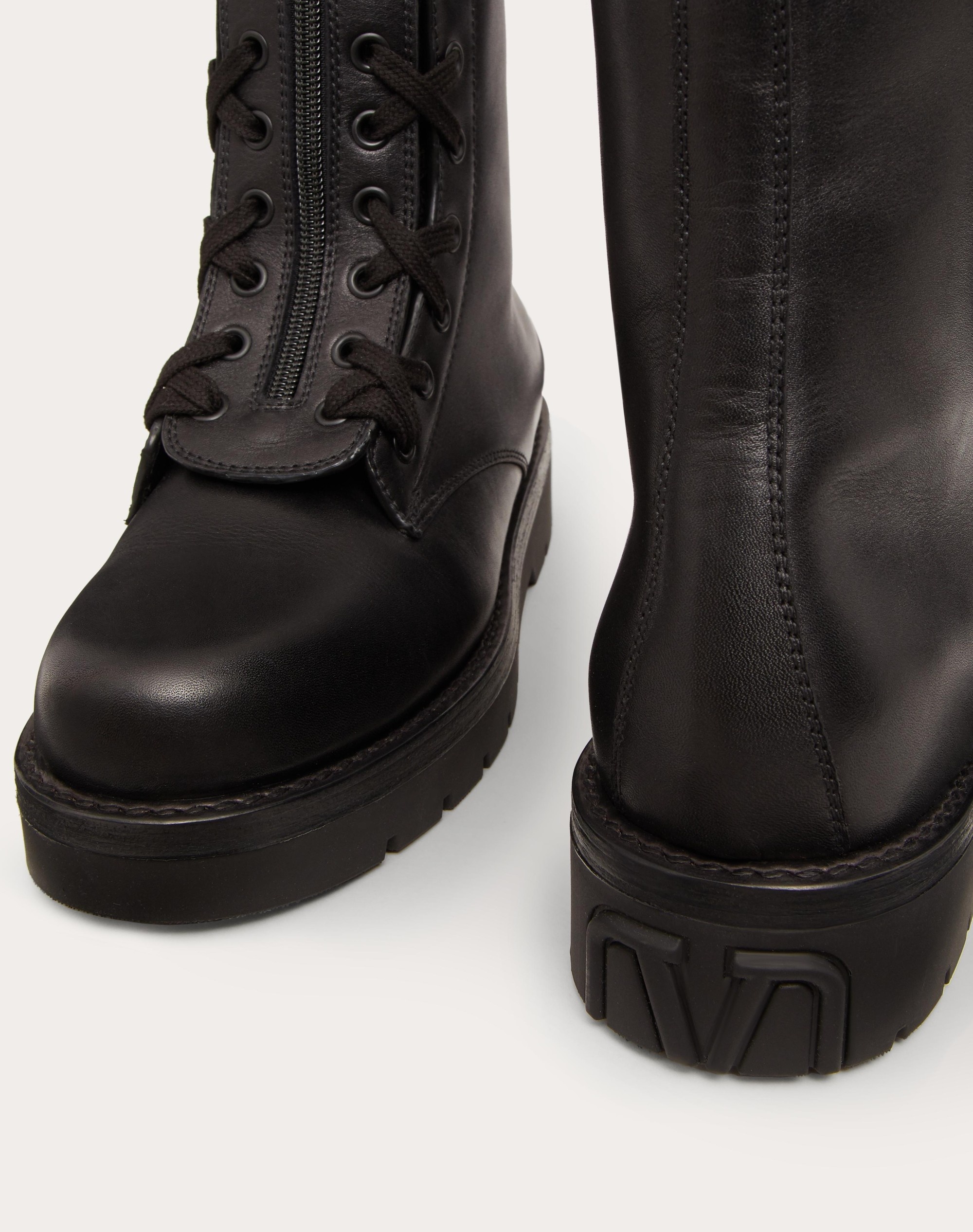 CALFSKIN XCOMBAT BOOTS 40MM - 5