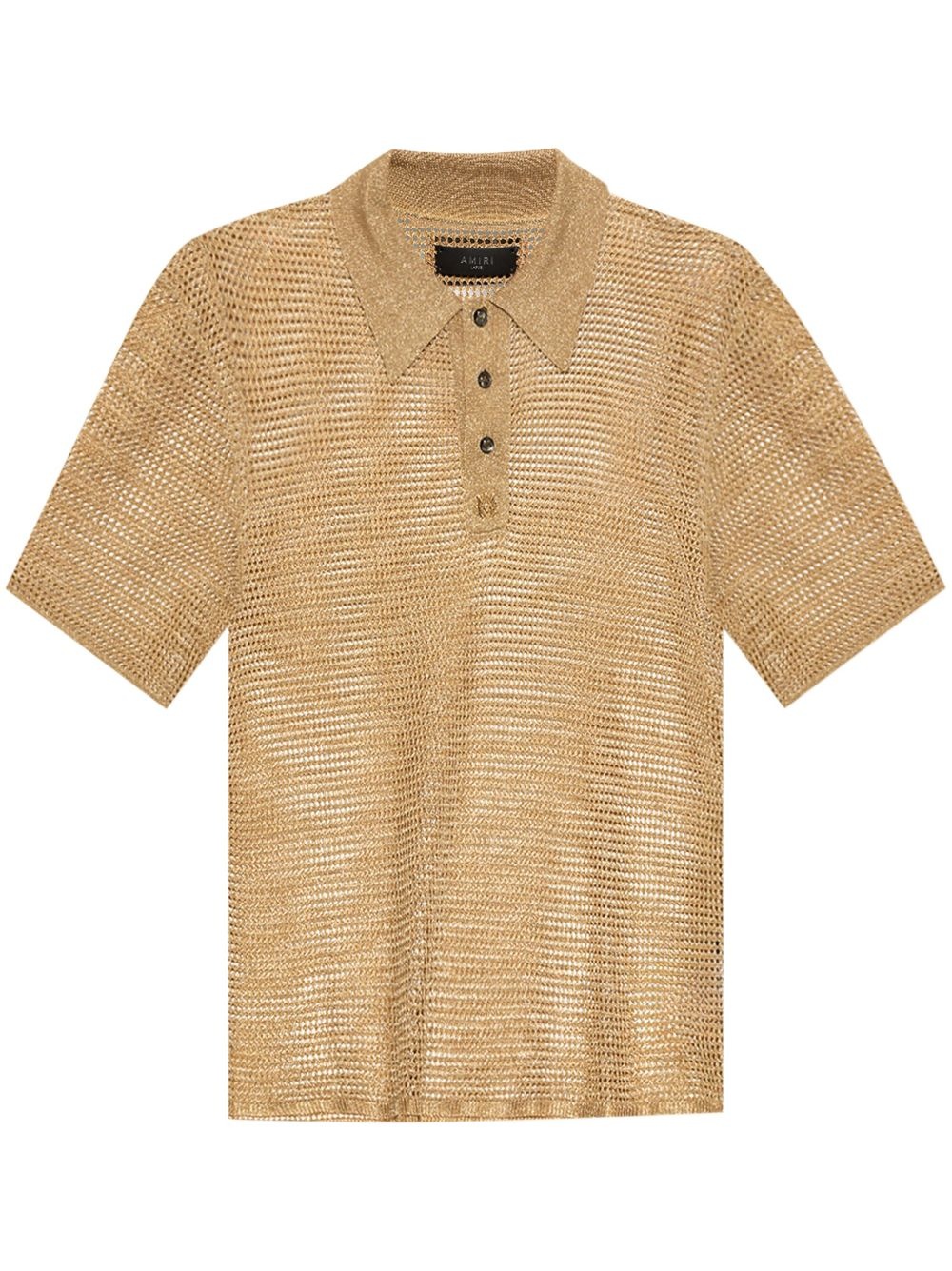 AMIRI knitted polo shirt | REVERSIBLE
