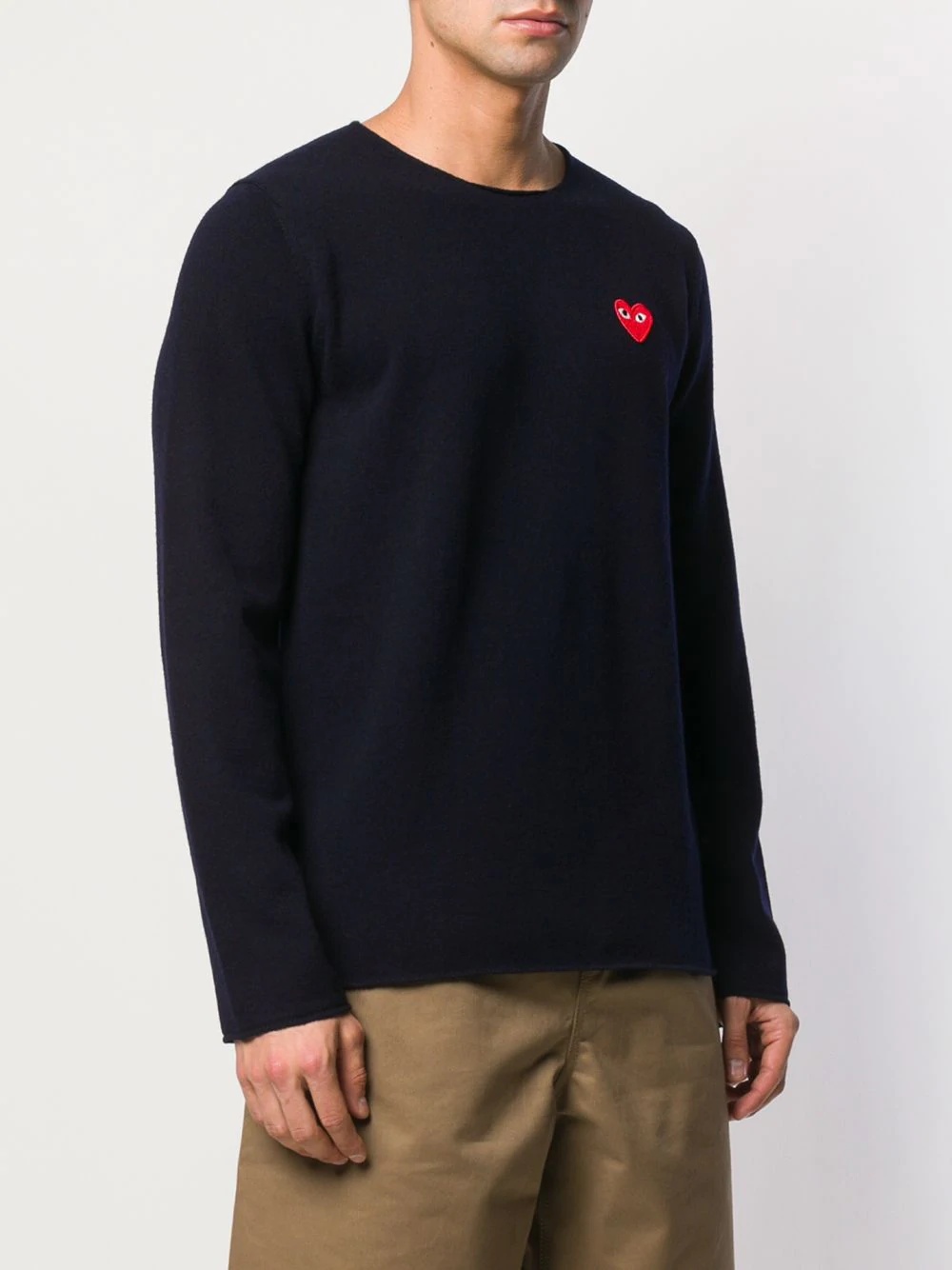 embroidered logo jumper - 3