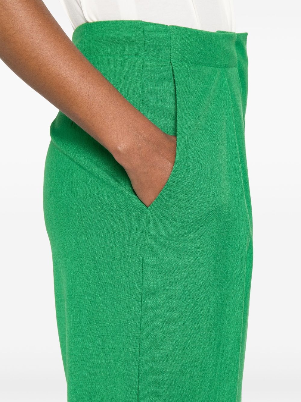 pleat-detail palazzo pants - 5