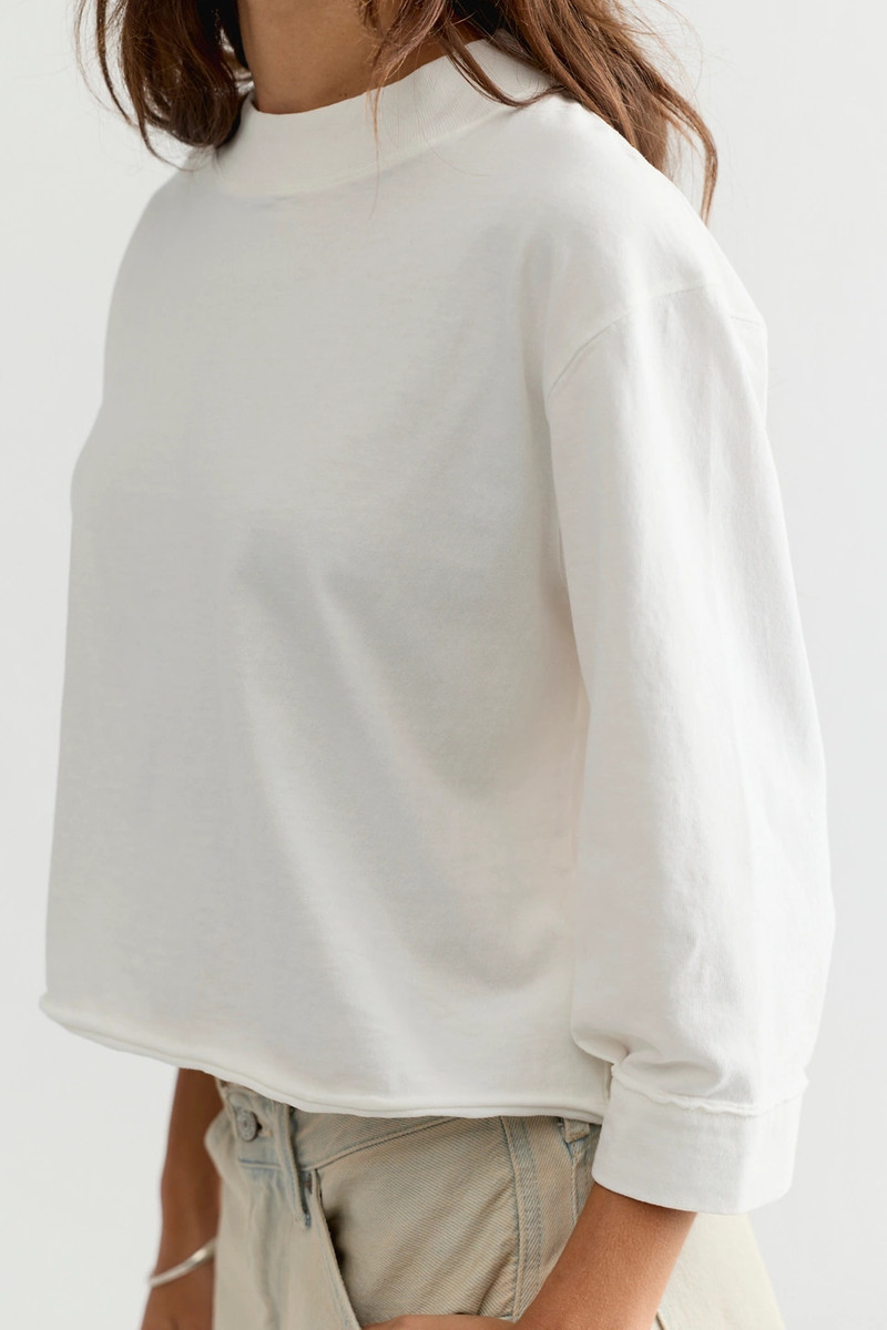 We The Free Gracie Cropped Crew Neck Top 4