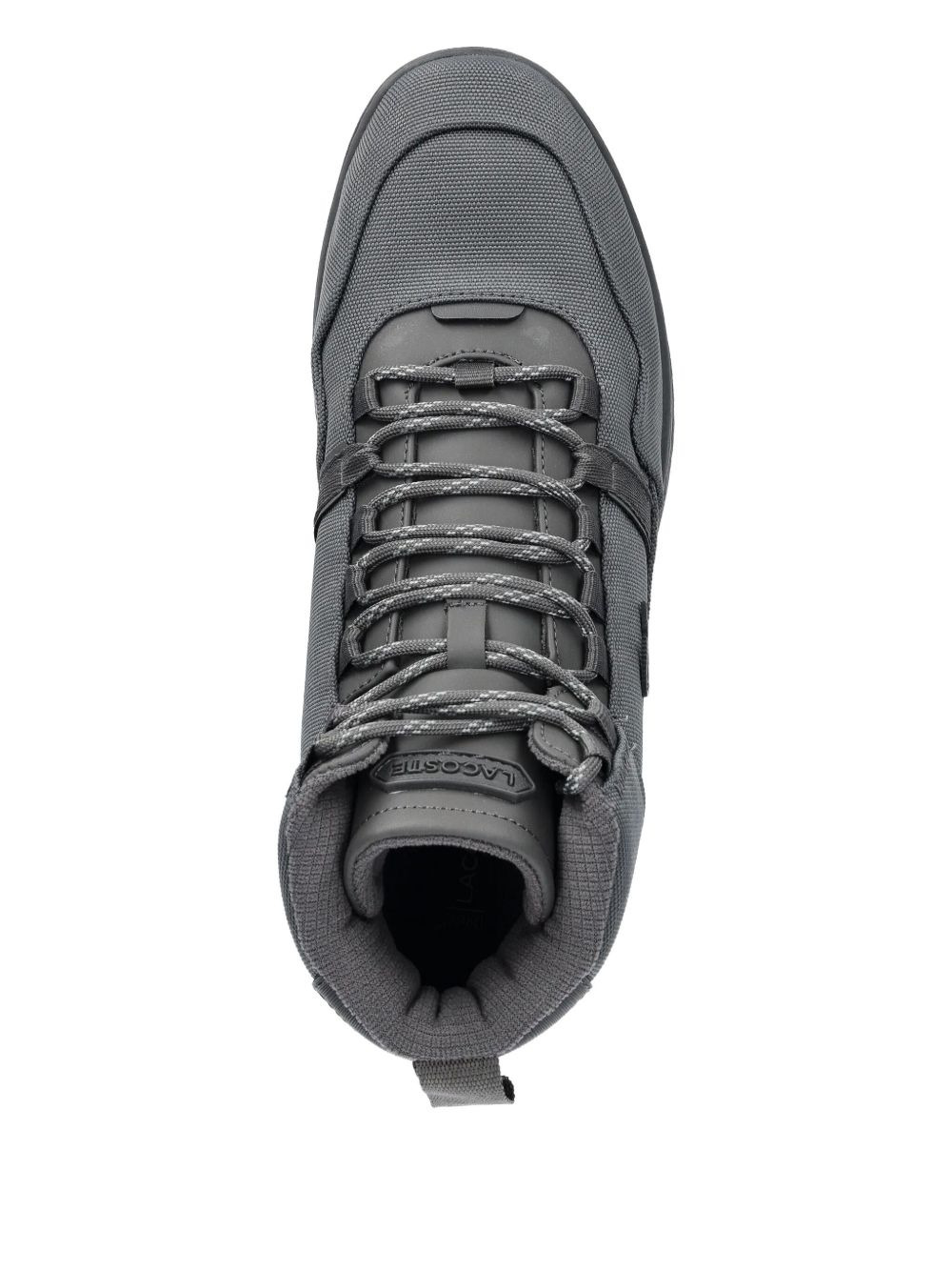 high-top lace-up sneakers - 3