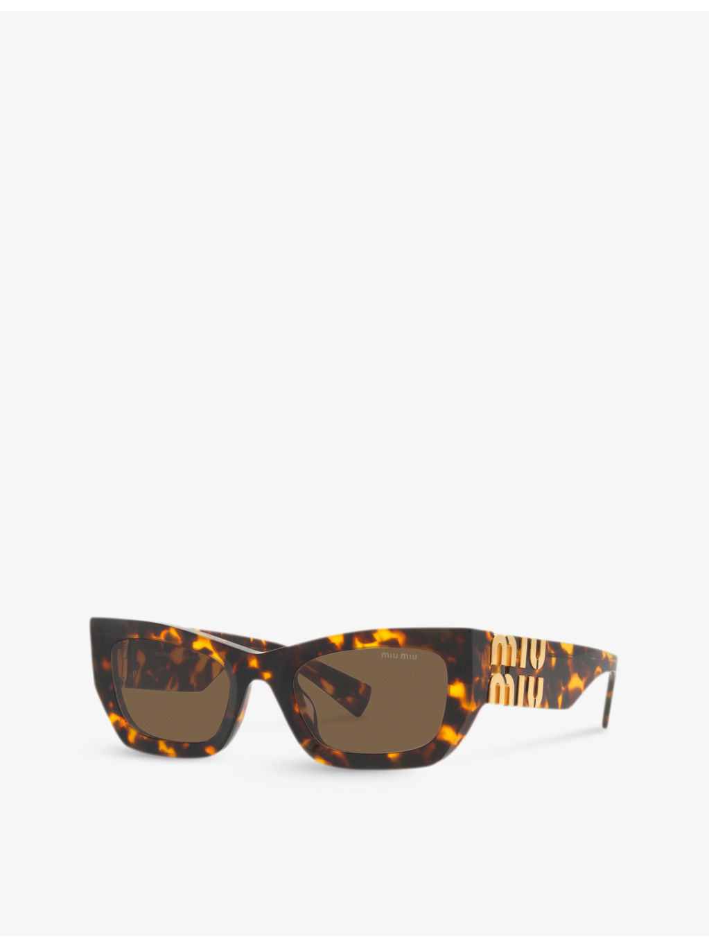 MU 09WS rectangular-frame acetate sunglasses - 2