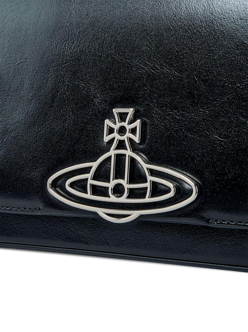 medium Hazel orb-plaque leather shoulder bag - 4