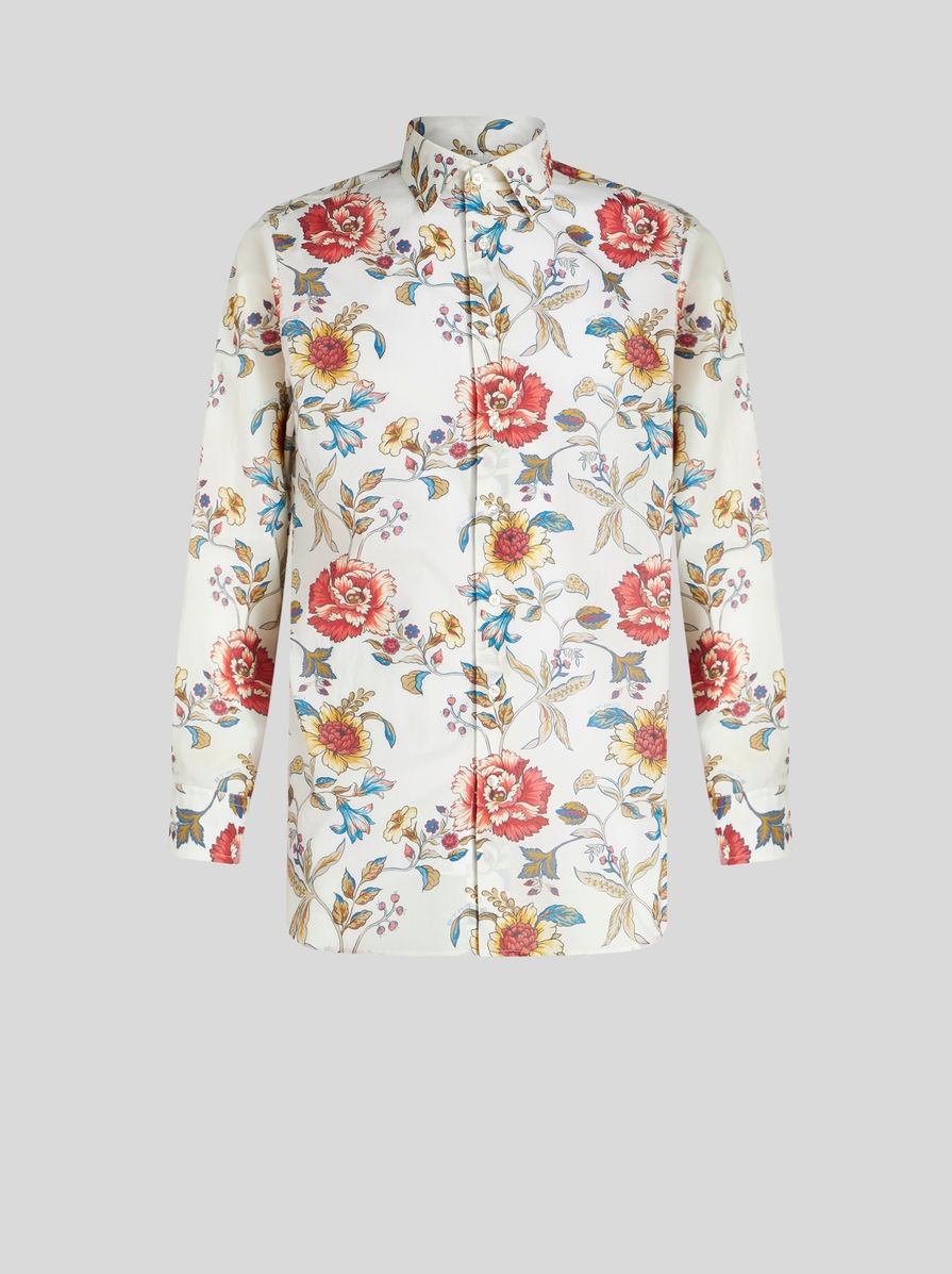 FLORAL COTTON SHIRT - 1