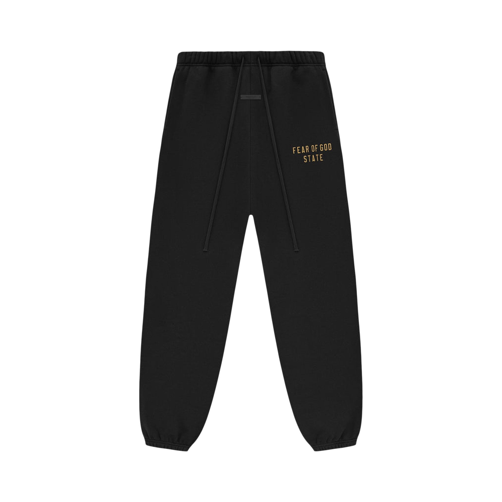 Fear of God Essentials Fleece Sweatpant 'Black' - 1