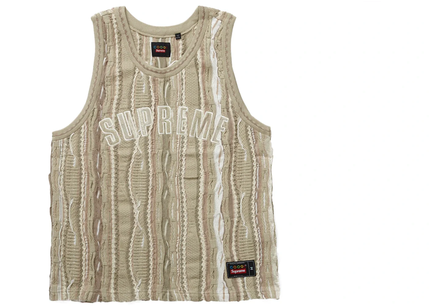 Supreme Coogi Basketball Jersey Tan - 1