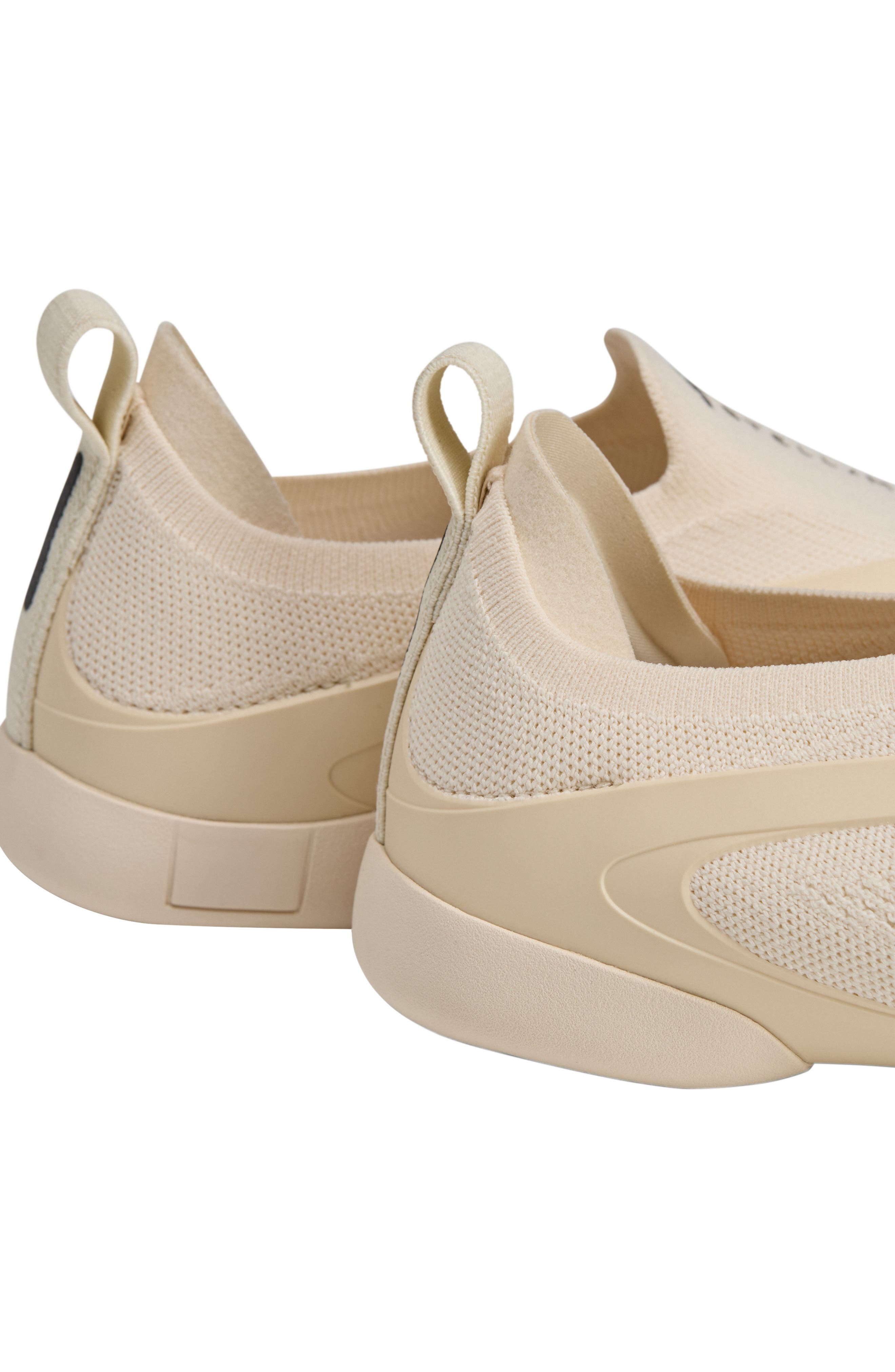 adidas by Stella McCartney Taekwondo Slip-On Sneaker in Almond/Almond/Black at Nordstrom - 7