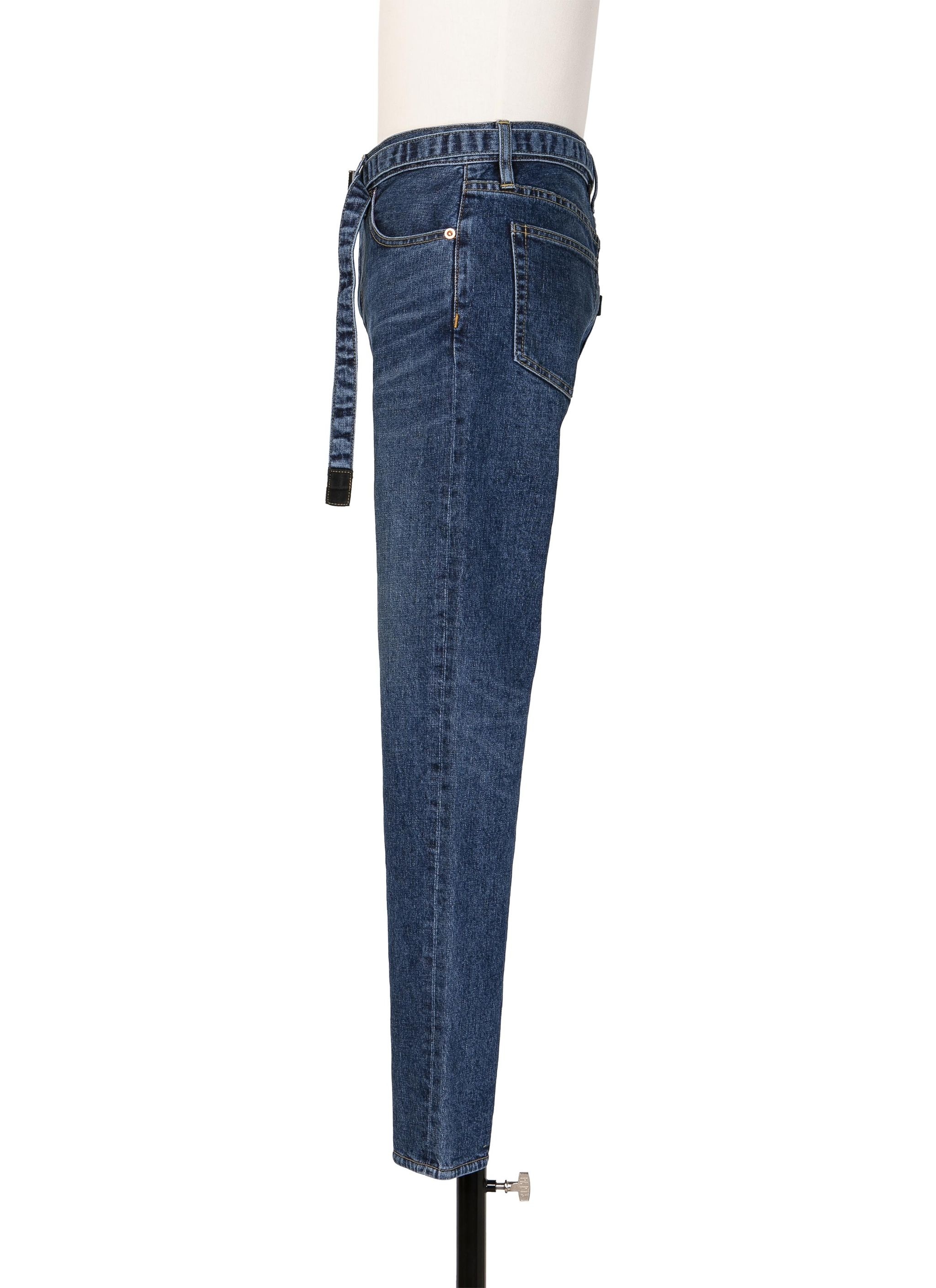 Slim Tapered Denim Pants - 2