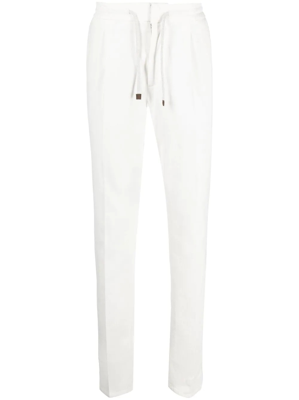 drawstring-waist trousers - 1