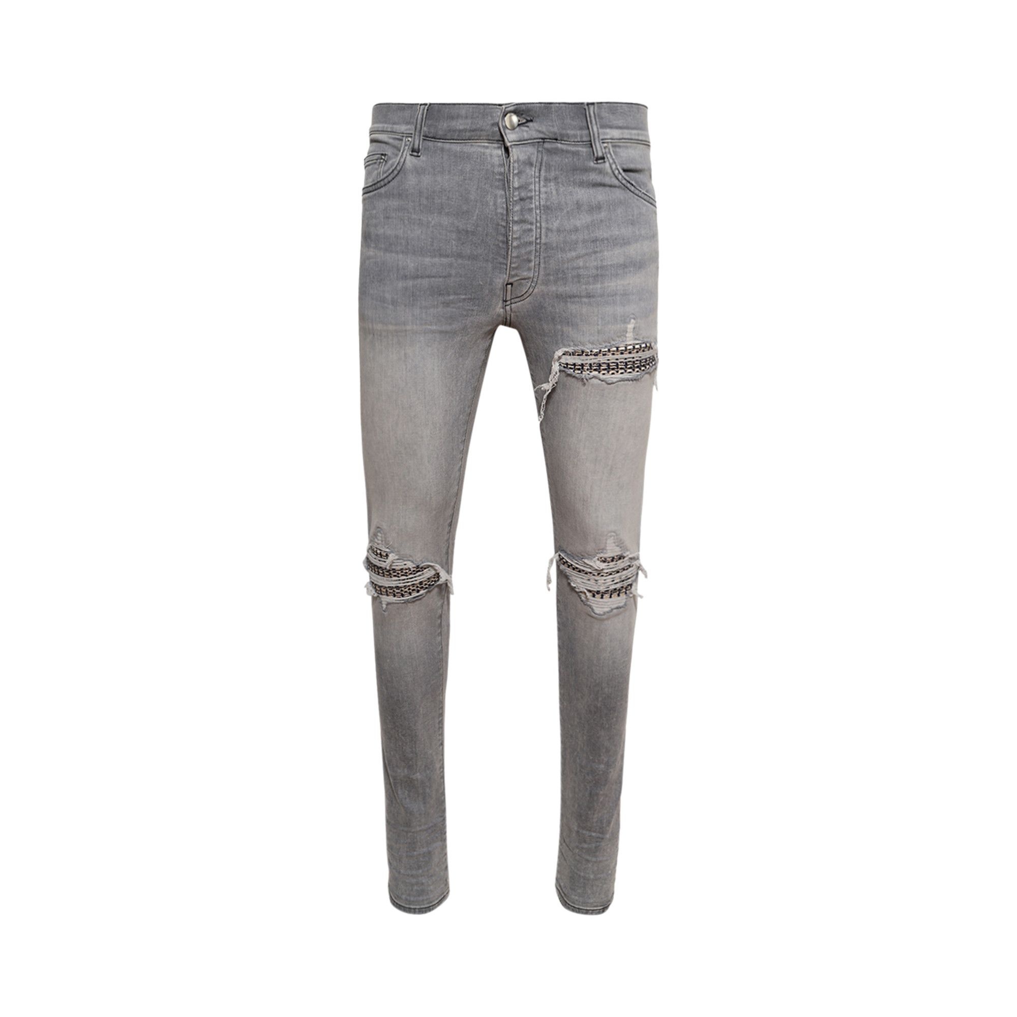 Amiri Boucle MX1 Jean 'Concrete Grey' - 1