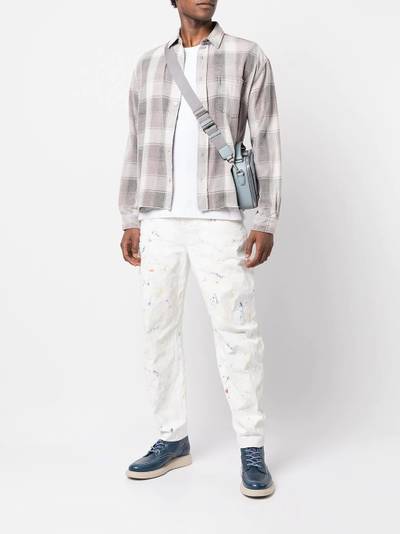 John Elliott Sendai paint splatter trousers outlook