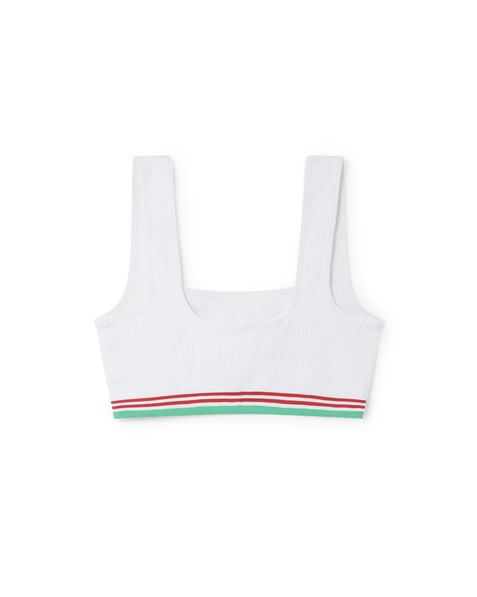 Seamless Ribbed Crop Top - 2