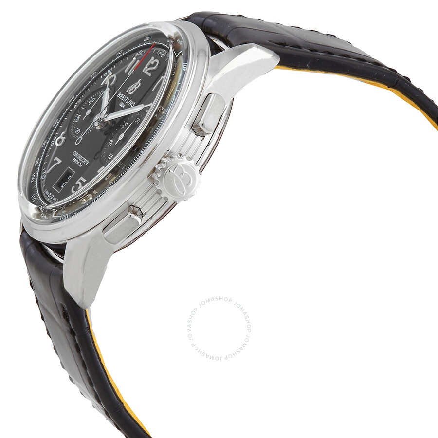 Breitling Premier B01 Chronograph 42 Automatic Chronometer Black Dial Men's Watch AB0145221B1P1 ms - 2