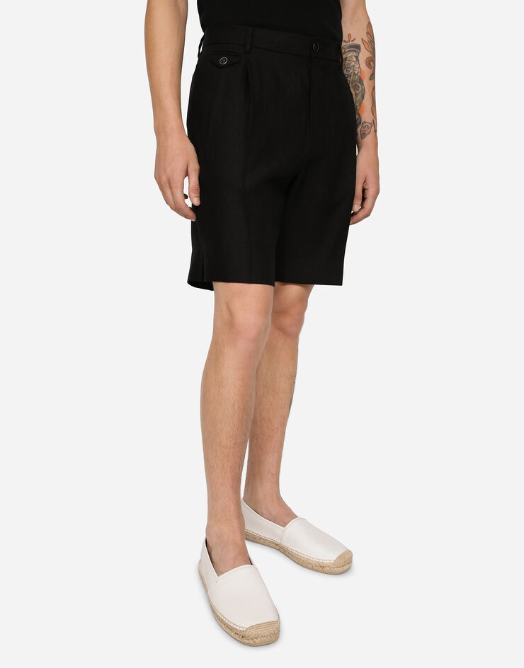 Linen shorts - 4