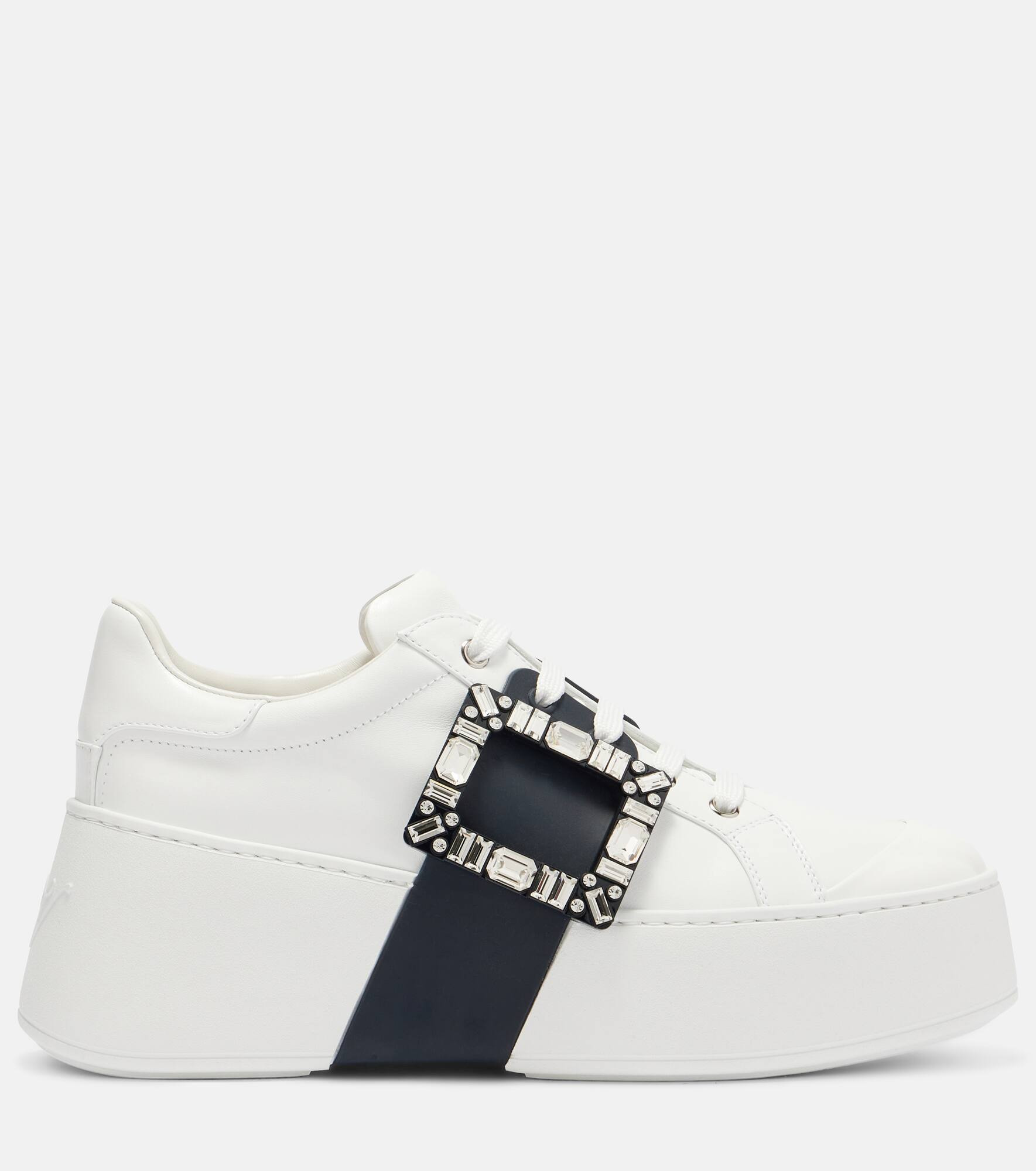 Viv Skate leather platform sneakers - 4