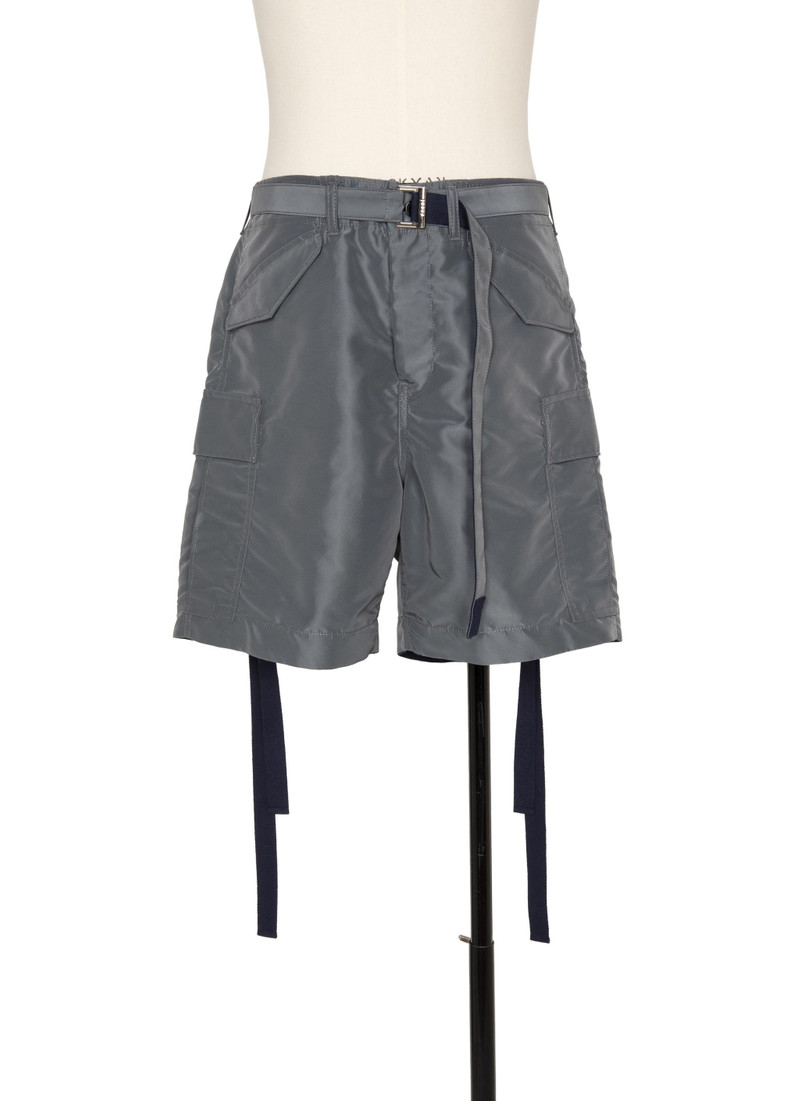 Nylon Twill Shorts - 1