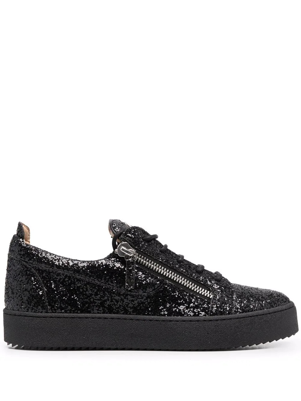 Frankie glitter low-top sneakers - 1