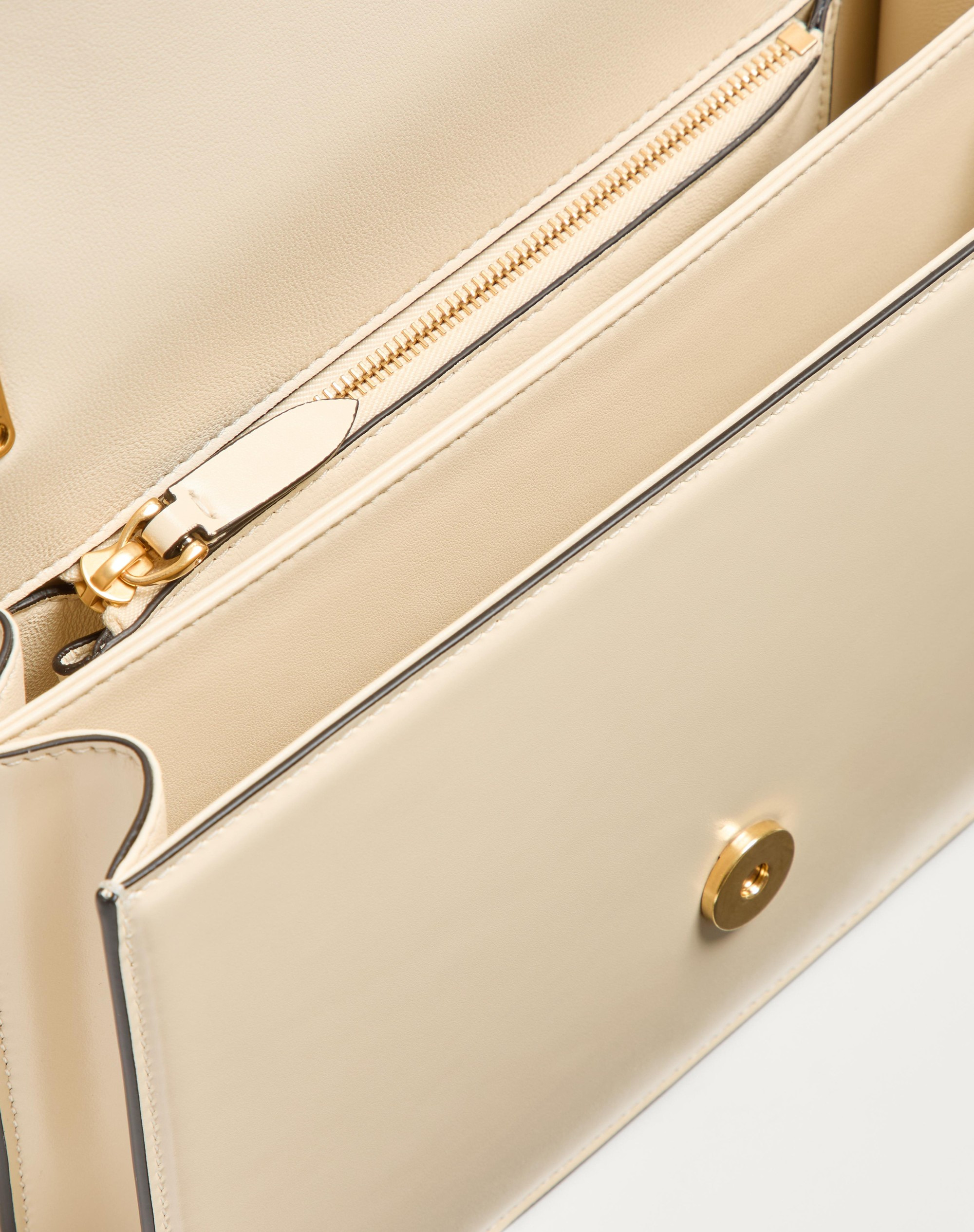 VALENTINO GARAVANI VAIN SHOULDER BAG IN SHINY CALFSKIN - 5