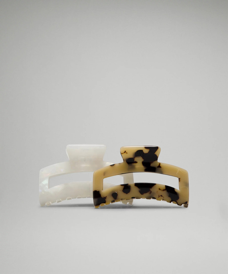 Large Claw Hair Clips *2 Pack 1