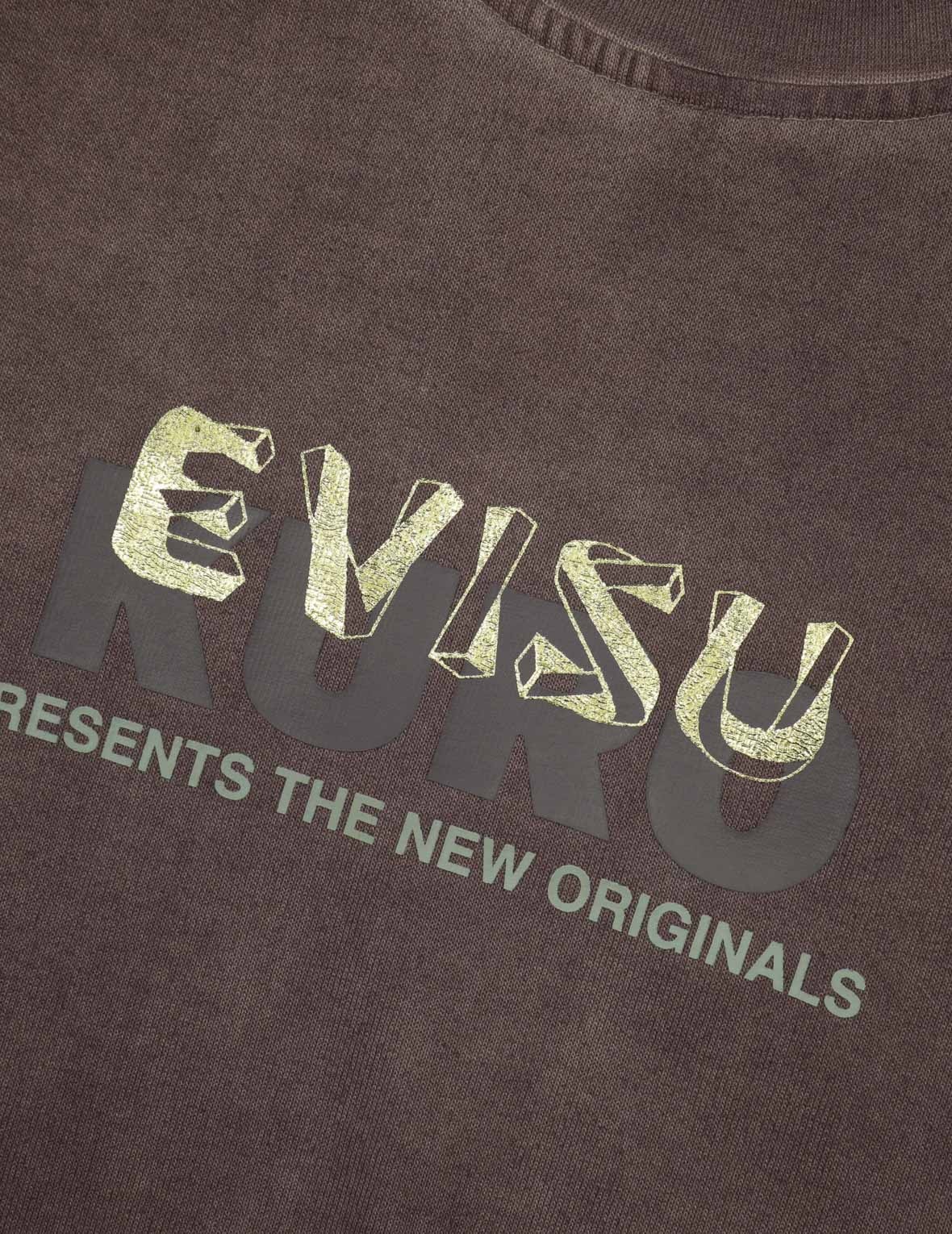 Spray Dyed Multi Logo Print Loose Fit T-shirt - 7
