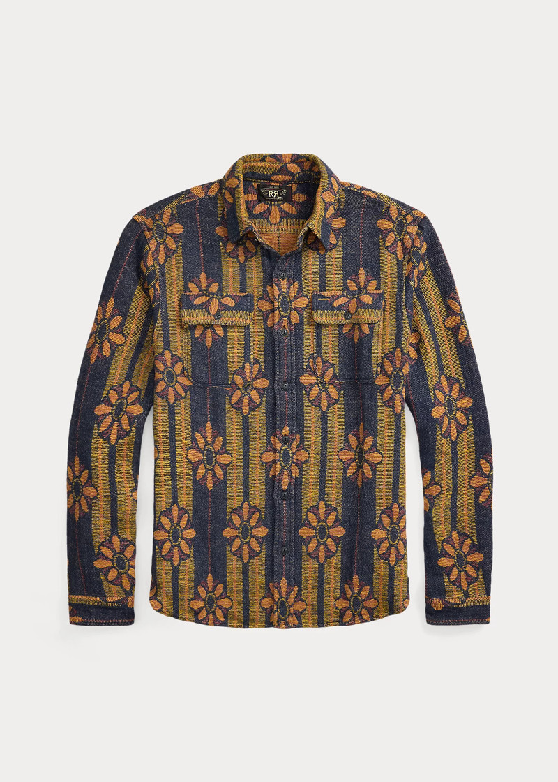 Floral Jacquard Workshirt 1