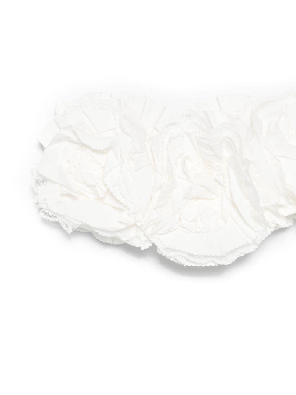 floral-appliqué collar - 2