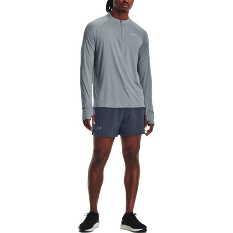 Under Armour Iso-Chill Up Pace 1/4 Zip Top 'Harbor Blue' 1377877-465 - 3