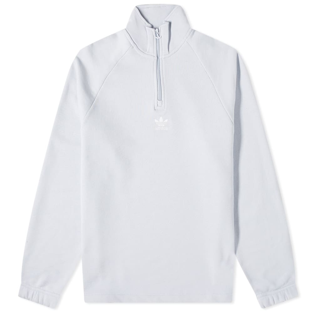 Adidas Trefoil Half Zip Sweat - 1