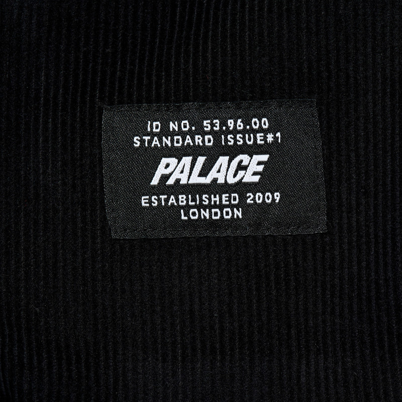 DOUBLE POCKET CORD OVERSHIRT BLACK 3