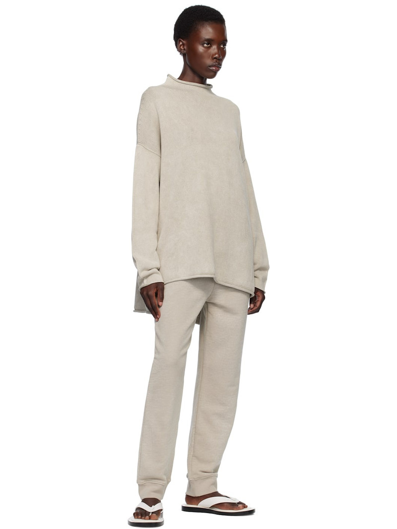 LAUREN MANOOGIAN Beige Fade Rollneck Sweater outlook