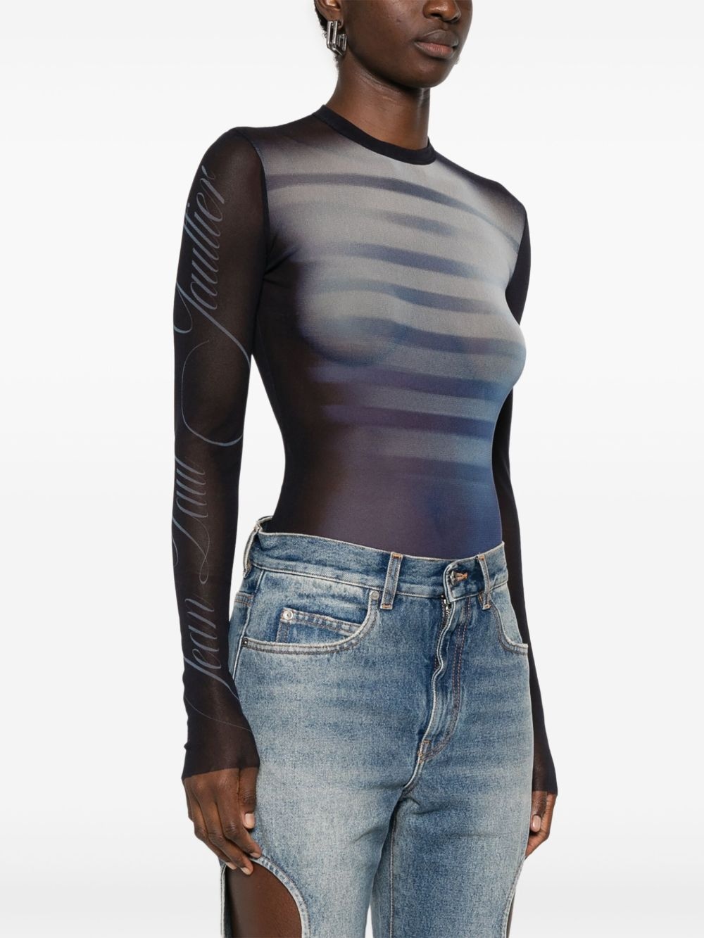 mesh bodysuit - 3