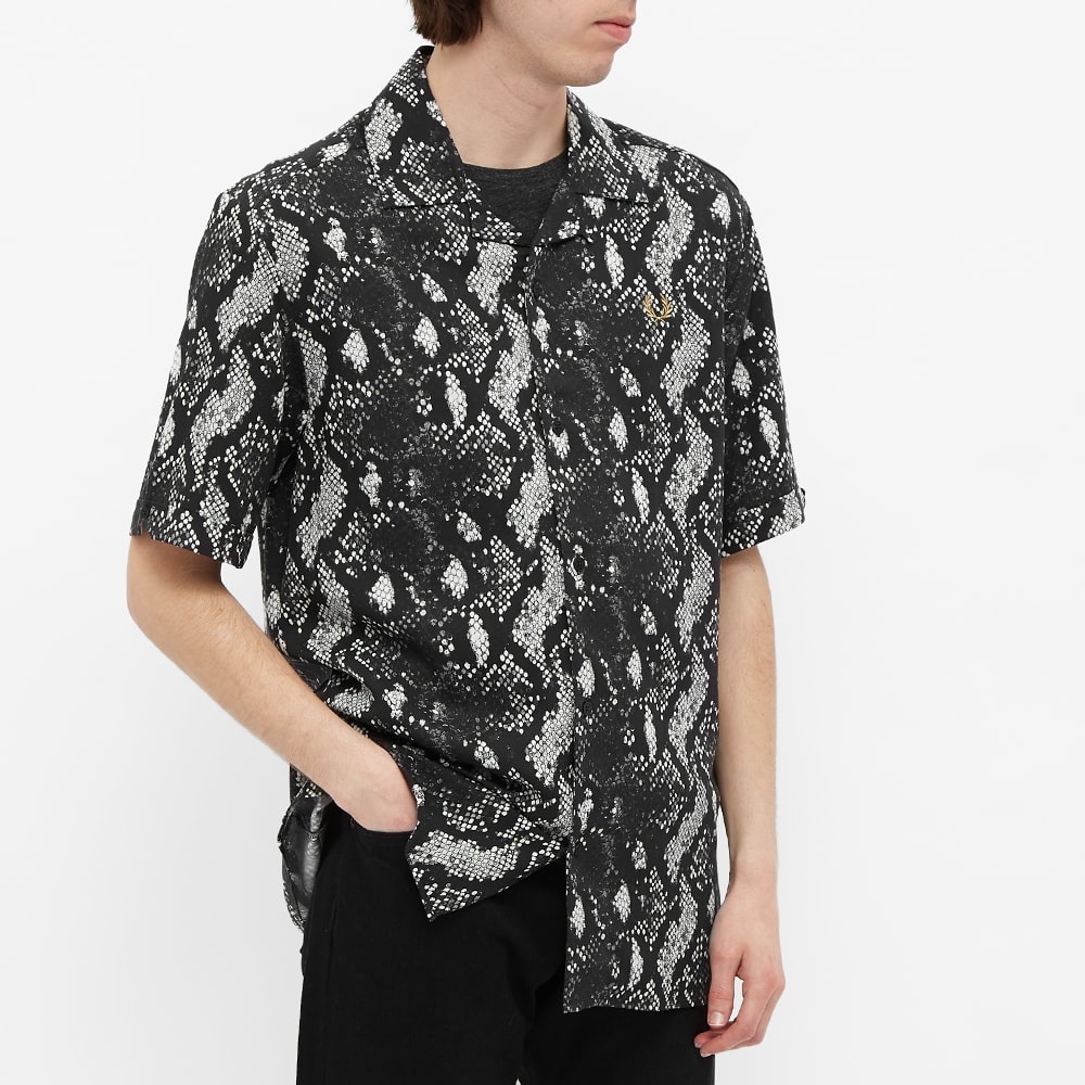 Fred Perry Snake Print Revere Shirt - 4