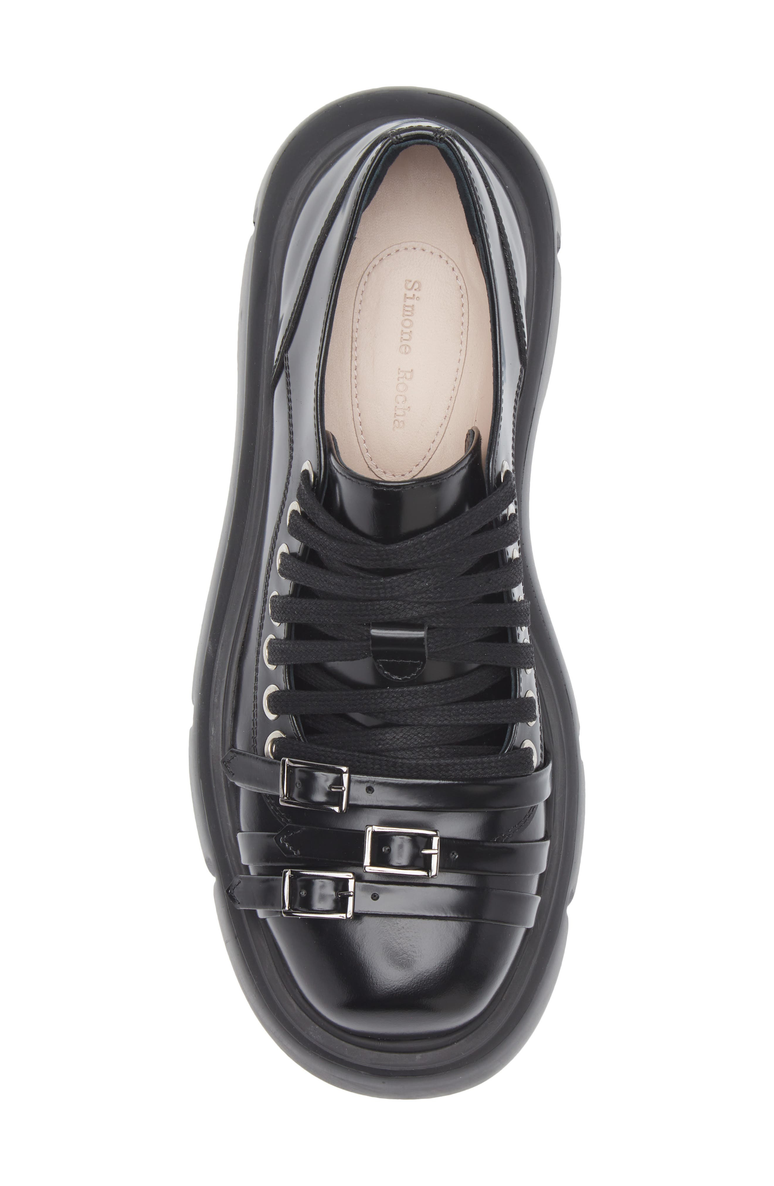 Simone Rocha Low Platform Buckle Boot in Black at Nordstrom - 5