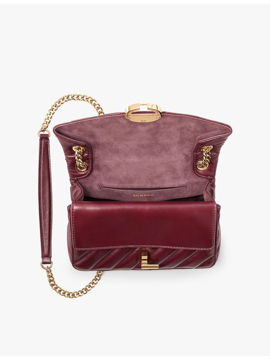 YZA Small leather shoulder bag - 4
