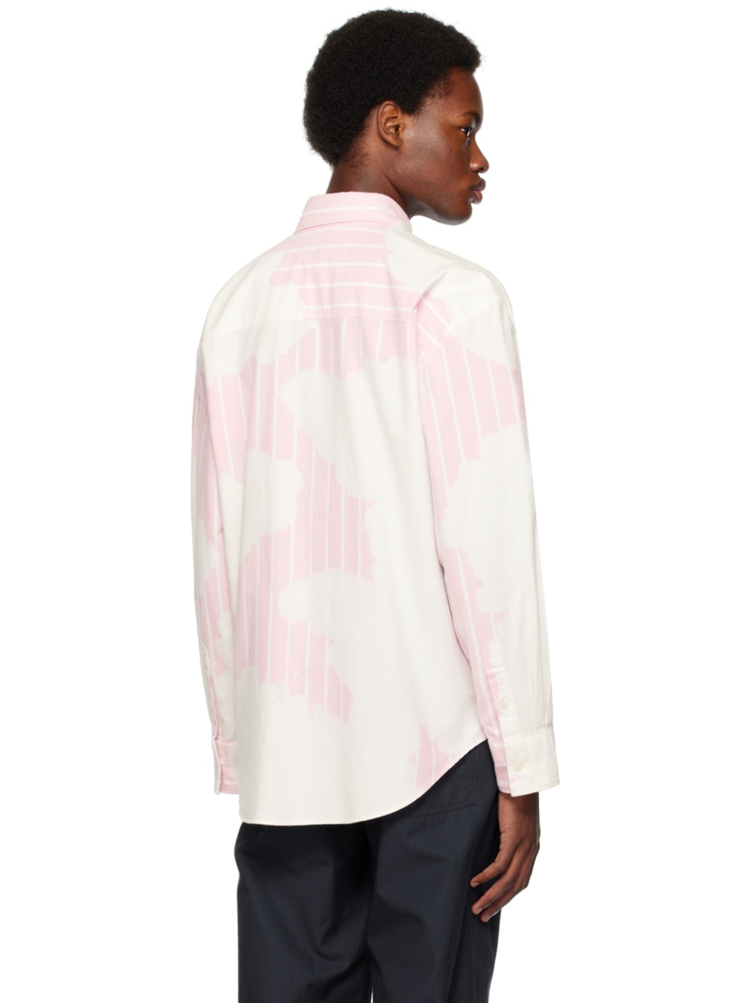 Pink Striped Shirt - 3