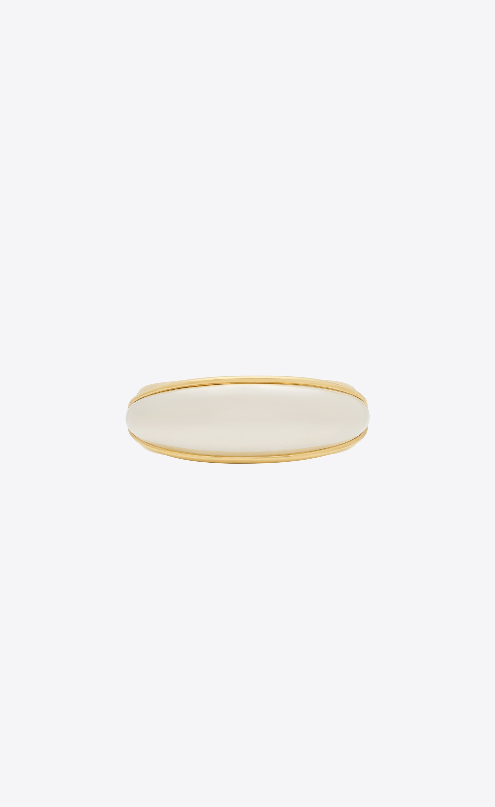 dome cuff in metal - 2