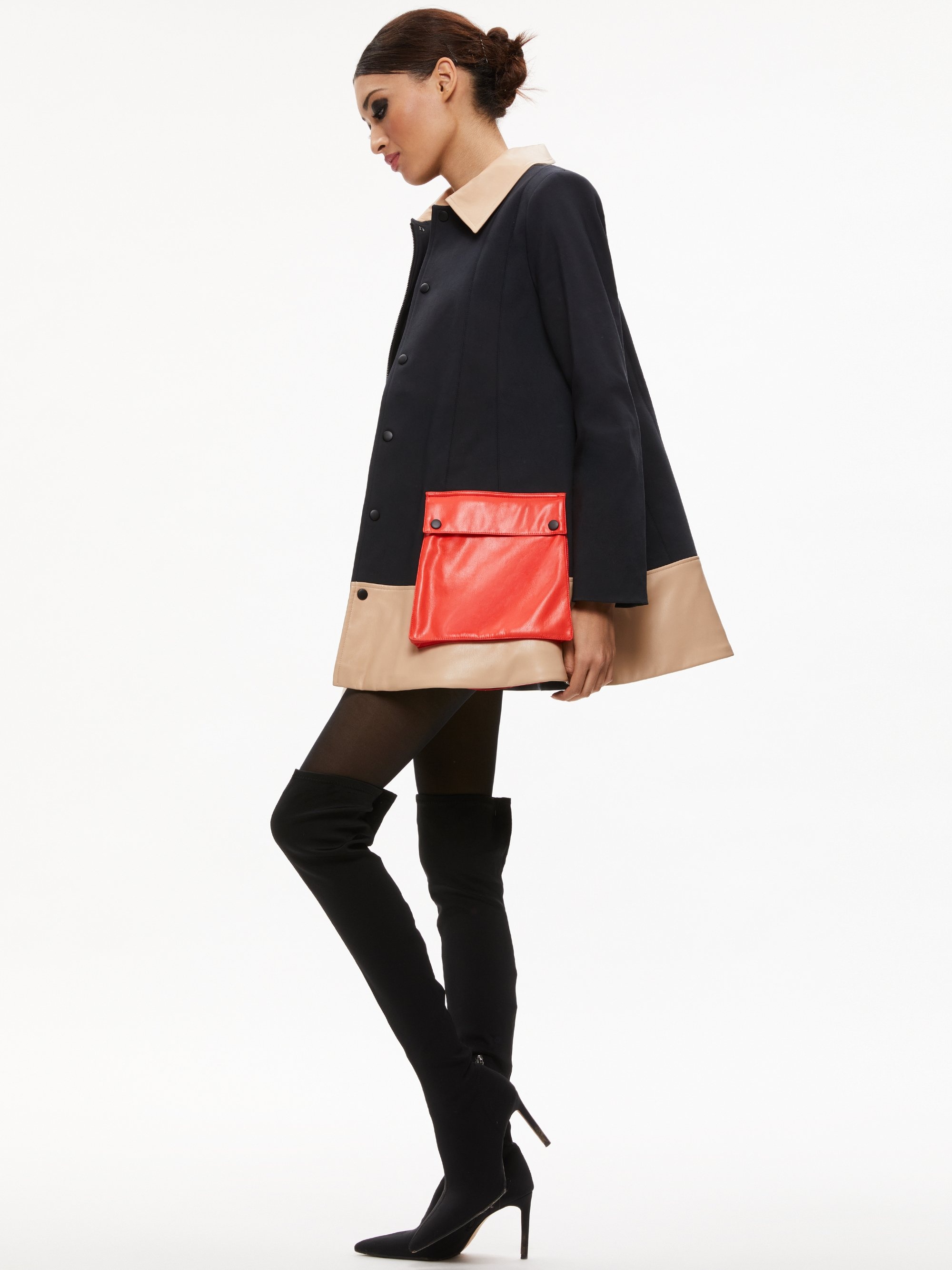 SHONTA COLORBLOCK POCKET JACKET - 3