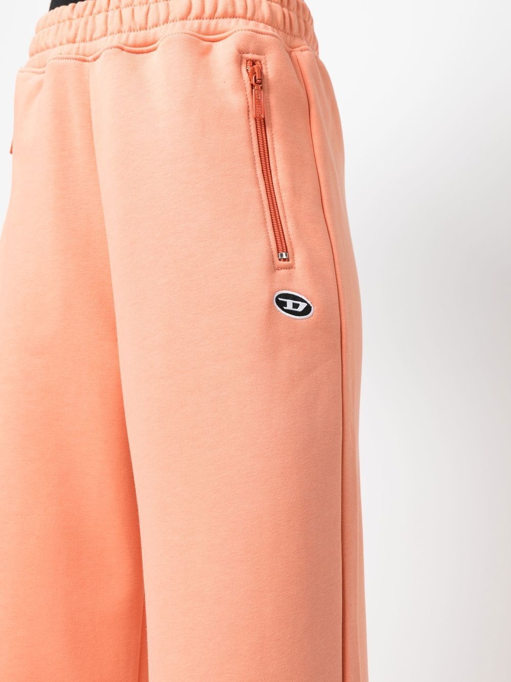 flared cotton joggers - 5