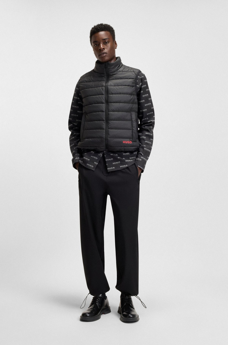 HUGO SLIM-FIT SHIRT IN PRINTED COTTON POPLIN outlook